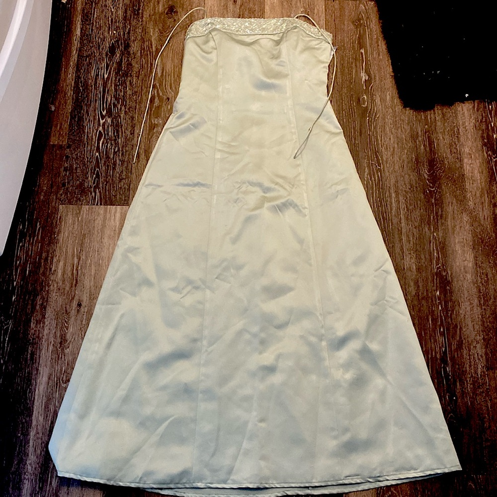 Formal green dress